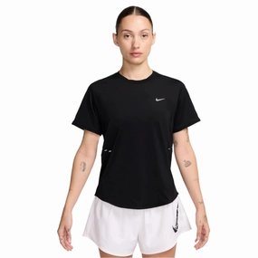 Women's Swift Dri-FIT Short-Sleeve Running Top Heathered Fabric
