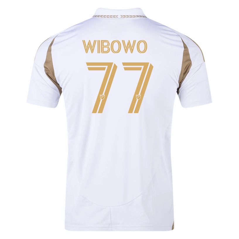 Non Binding Edgework Body Mapping Technology adidas Adrian Wibowo LAFC Away Jersey 25/26 (White/Gold)