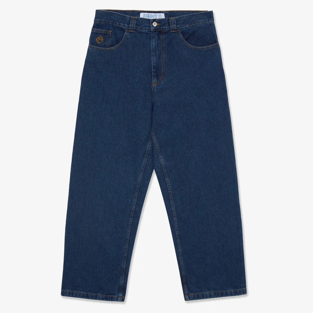 Royal Mode Strong Denim Big Boy Pants (Dark Blue)