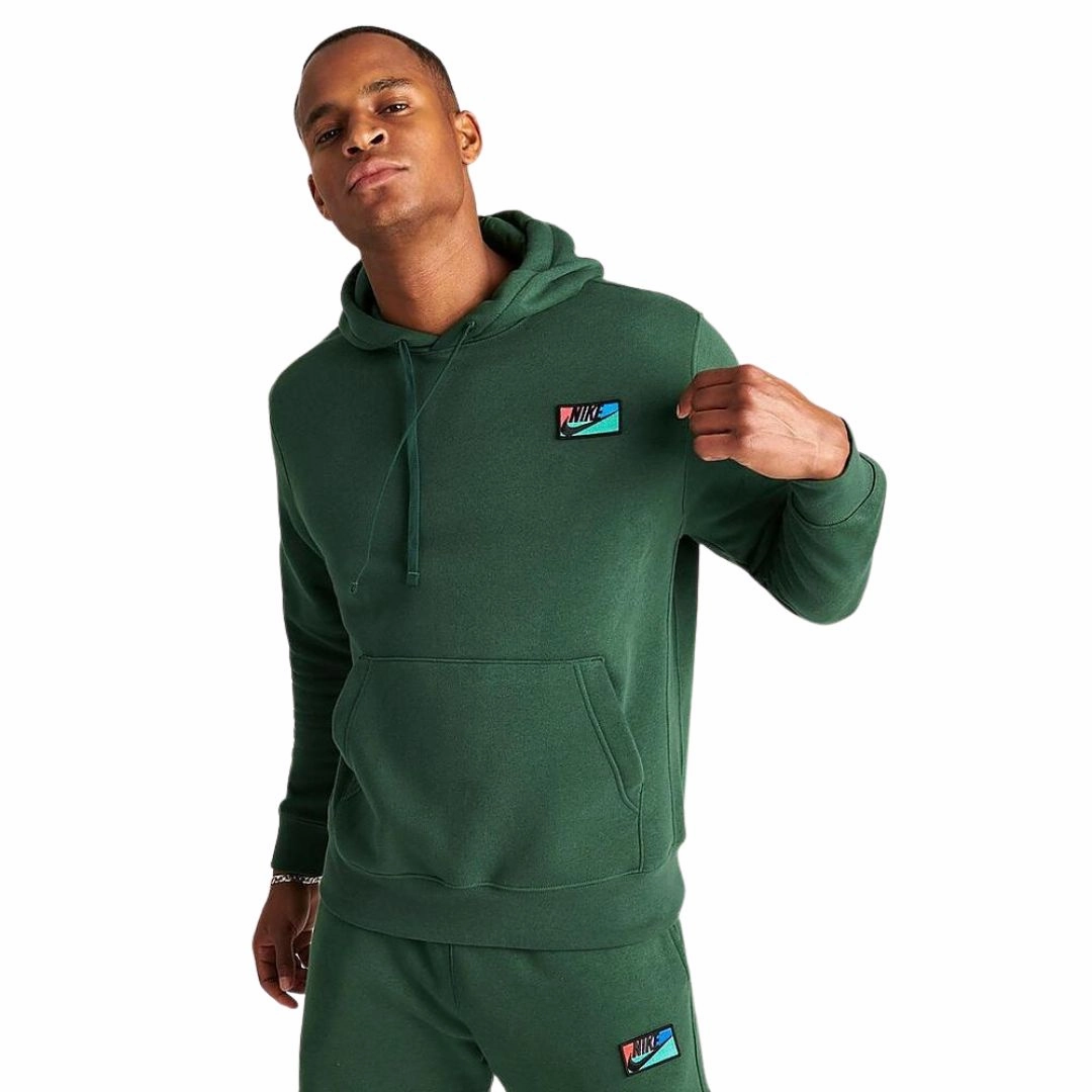 Breathable Layer Club Fleece Logo Patch Sweatshirt