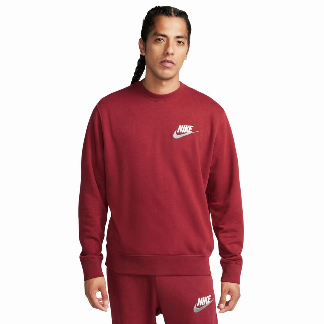 Club French Terry Sweatshirt Fitted Cut Relaxed Fashion