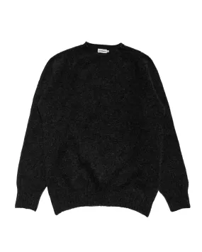 Street-Ready Wear Lost & Found Shaggy Sweater Black