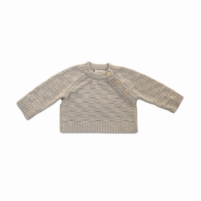 Kalinka kids Finn Sweater, Cream Simple Fit