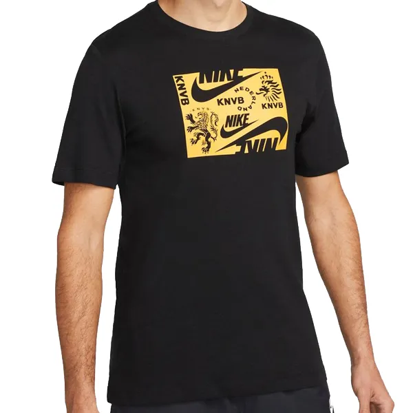 Nike Netherlands T-Shirt (Black/Orange) Unique Design