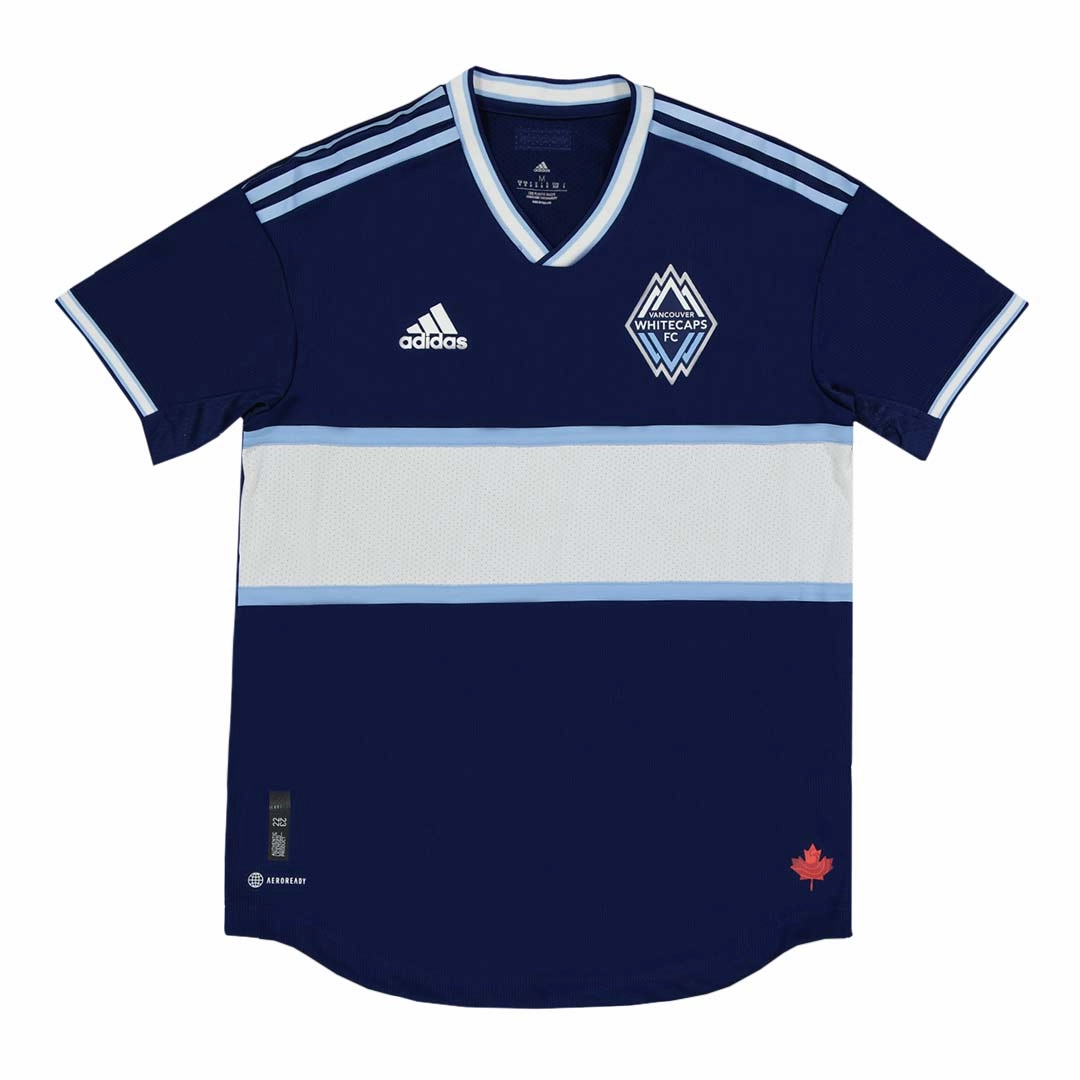adidas - Men's Vancouver Whitecaps FC 23/24 Authentic Jersey (HY7303) Quick Drying