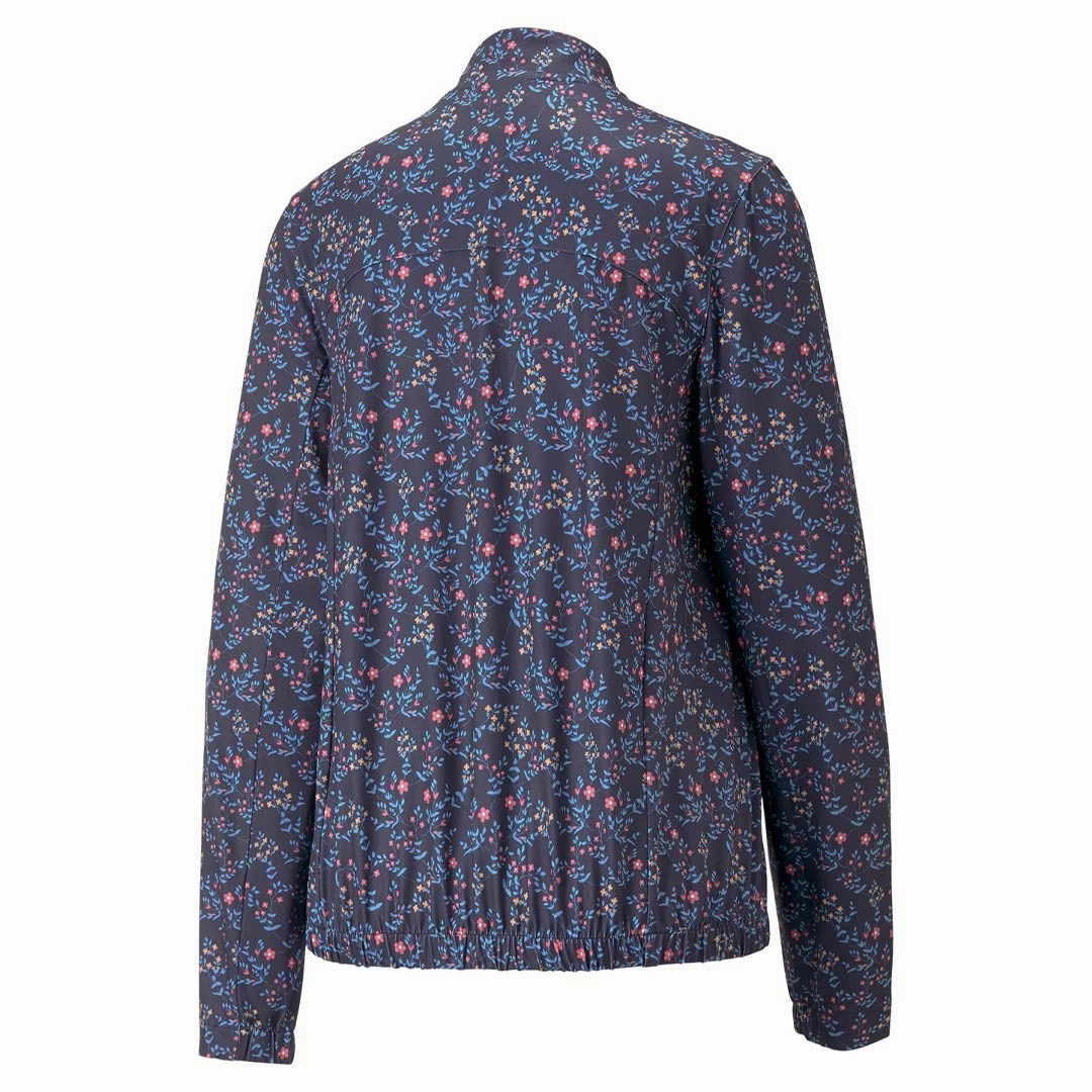 Quick Touch Puma - Women's Micro Floral Cloudspun 1/4 Zip (539100 02)