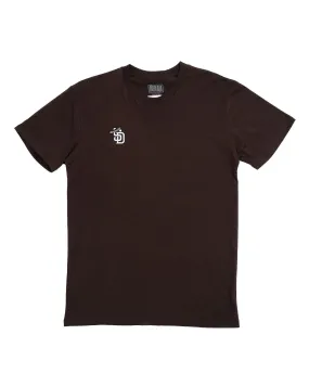 Utility Mode Overload Sombrero Embroidery Tee - Dark Chocolate