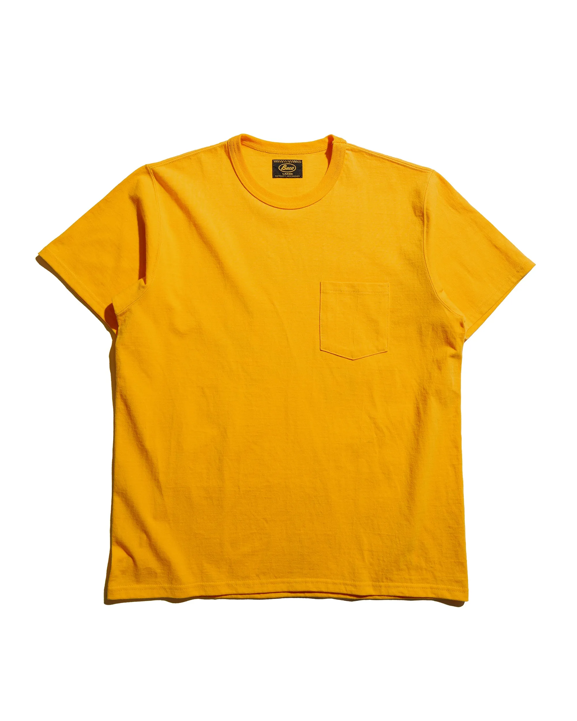 shopping The Real McCoy's BC25003 Buco Tee / Skull Piston Yellow