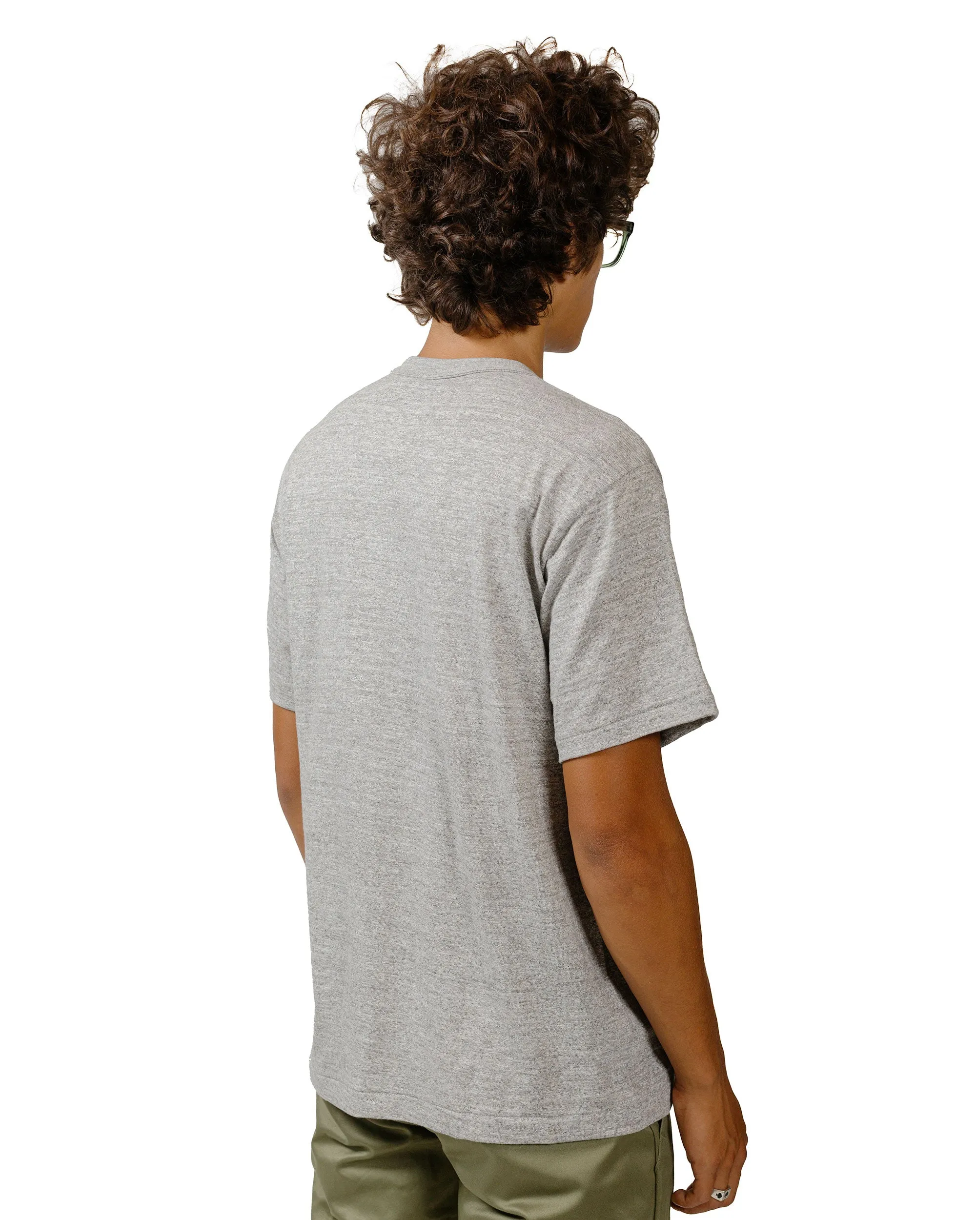Warehouse Lot. 4601 No Print Heather Grey Breathable fabric Daily Casual