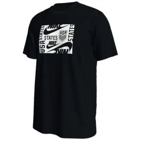 Fun Style ReinforcedShoulderPanels Nike United States Original T-Shirt (Black/White)
