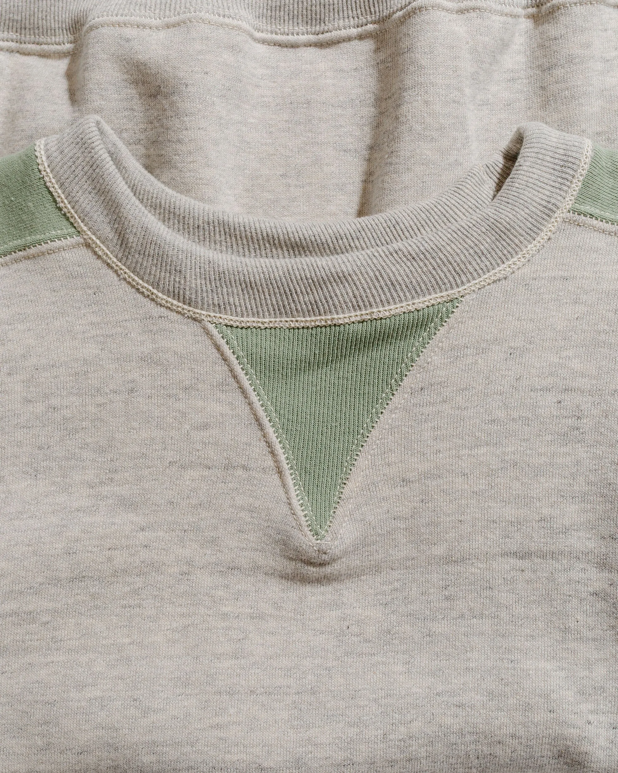 ironable Warehouse Lot. JG-CS20 Freedom Sweats Oatmeal/Light Green