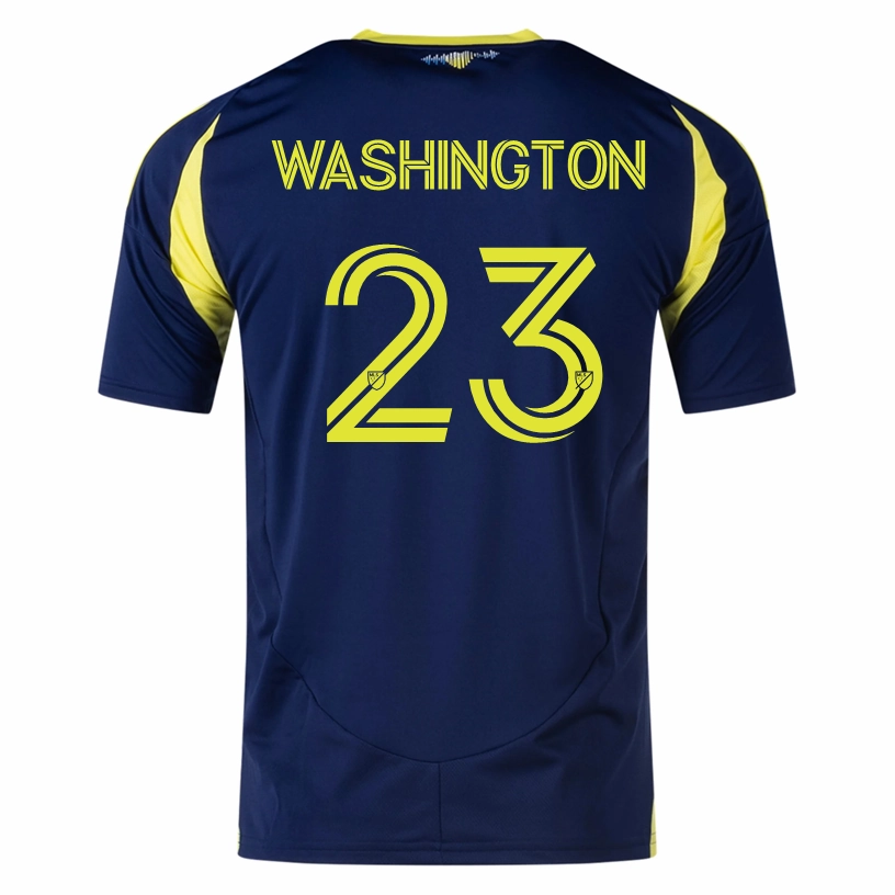 adidas Nashville Taylor Washington Away Jersey 25/26 (Tena Blue) Wind Resistant Barrier Light Motion