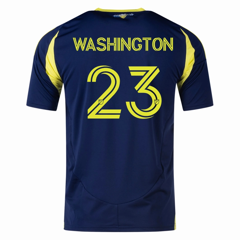 adidas Nashville Taylor Washington Away Jersey 25/26 (Tena Blue) Style Performance Sport Clip Compatible