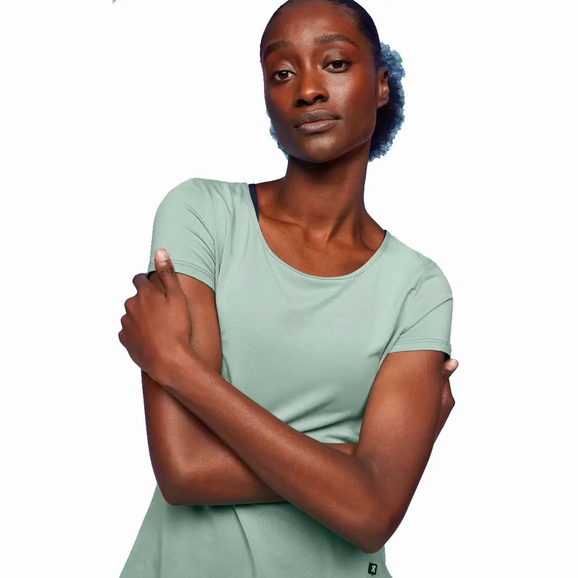 Comfy and Soft Essential Style Wear Womens On Running Active T Breathe - Moss