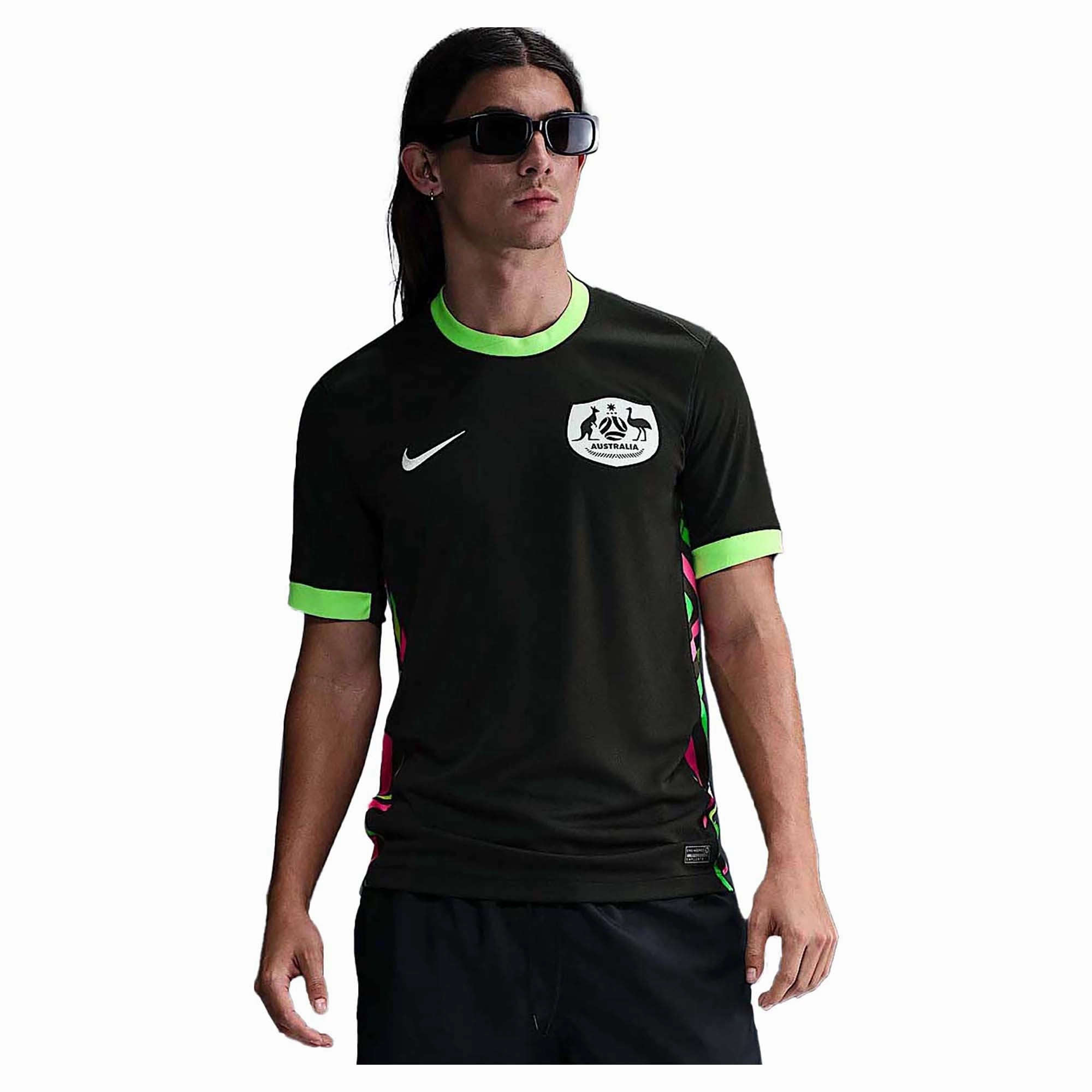 Athletic Performance Enhancement Men's Australia 2025/26 Stadium Away Replica Soccer Jersey
