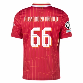 Sublimated Design Nike Liverpool Trent Alexander-Arnold Home Jersey w/ Champions League Patches 24/25 (Gym Red/Chrome Yellow)