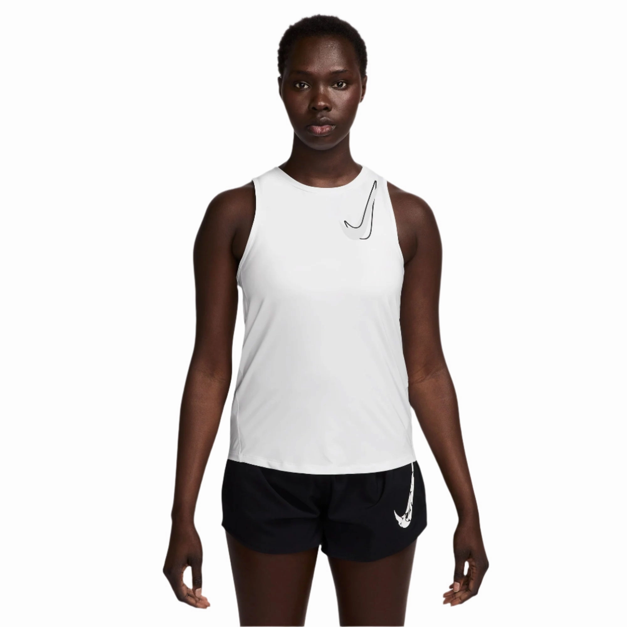 Anti Static Material Women's One Swoosh Dri-FIT Running Tank Top