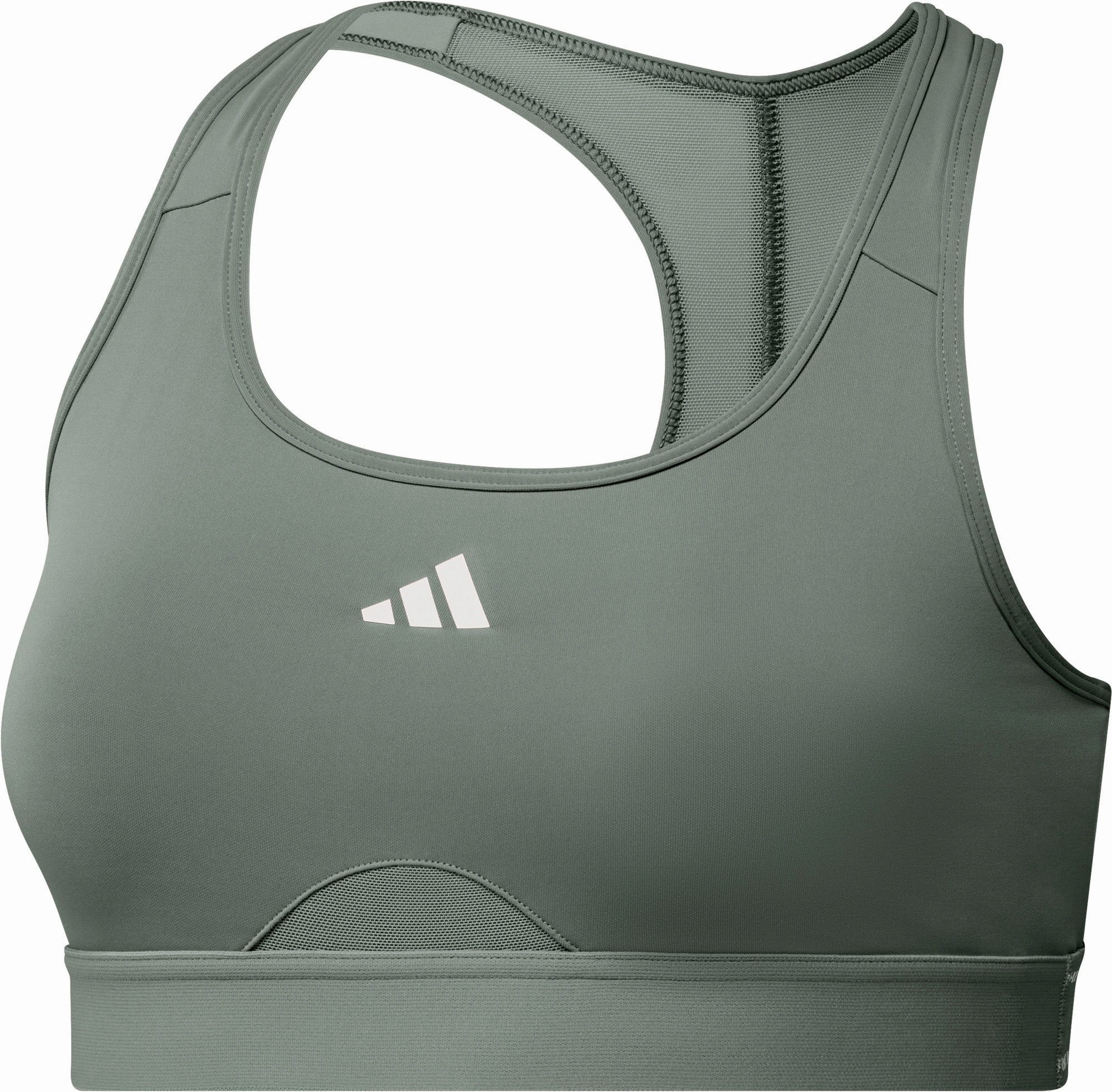 Flexible Shoulder Straps Piped edges Women's Powerreact Sports Bra