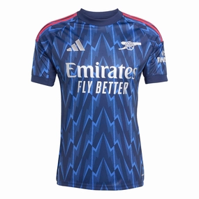 Casual Fit Sweat Wicking Technology adidas Arsenal Away Jersey 25/26 (Indigo/Silver)
