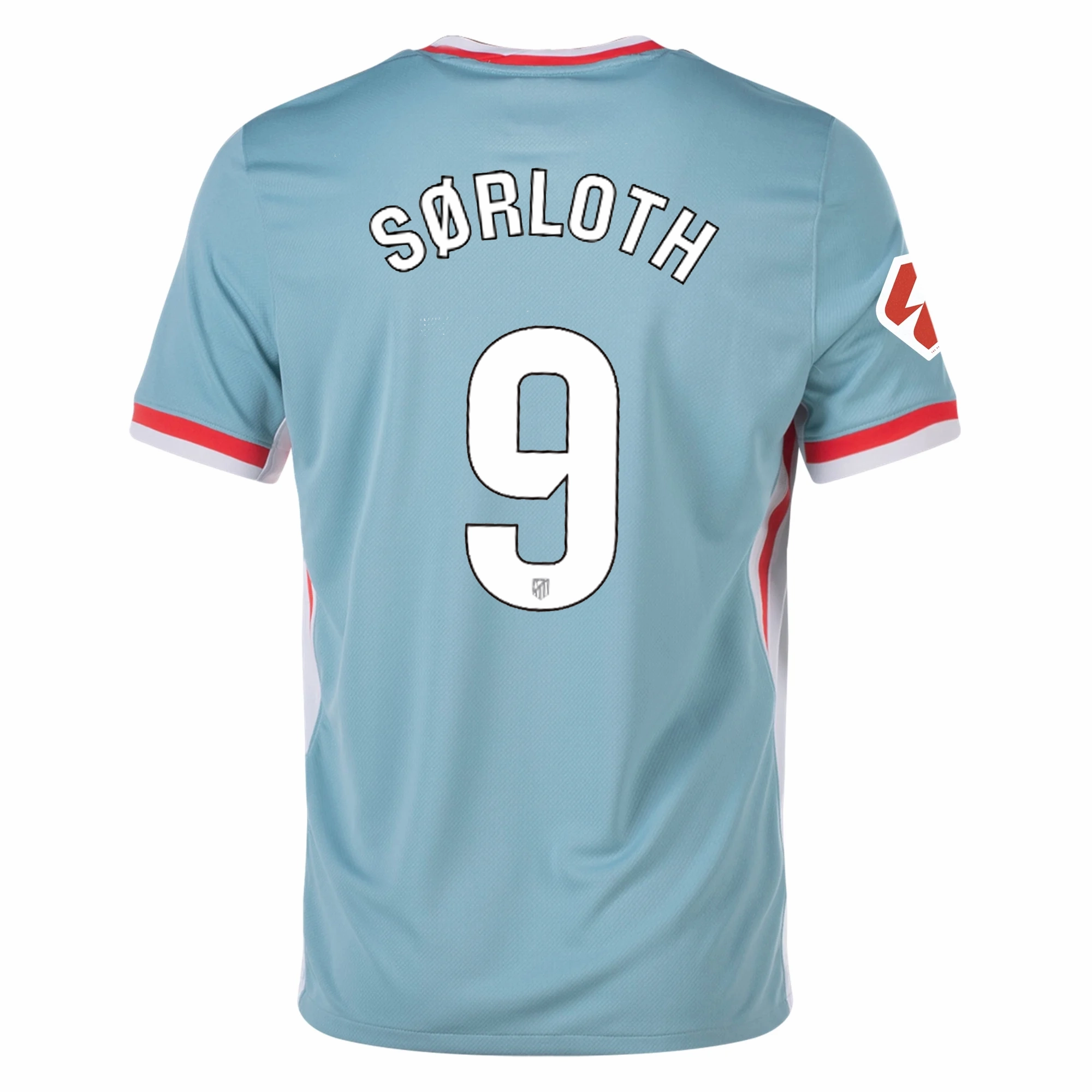 Nike Atletico Madrid Alexander S?rloth  Away Jersey w/ La Liga Patch 24/25 (Cannon/Phantom/Light Crimson) Match Look Abrasion Resistant Reinforcements