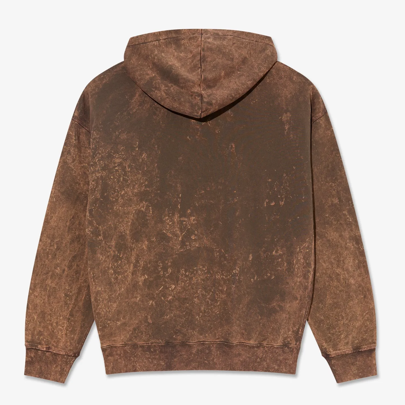 Acid Surf Logo Hoodie (Brown) Water resistant coating