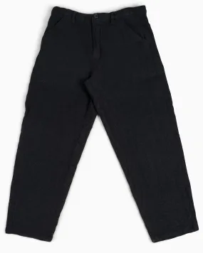 Comme des Gar?ons SHIRT Boiled Wool Pants Black Party Ready On-The-Go Style