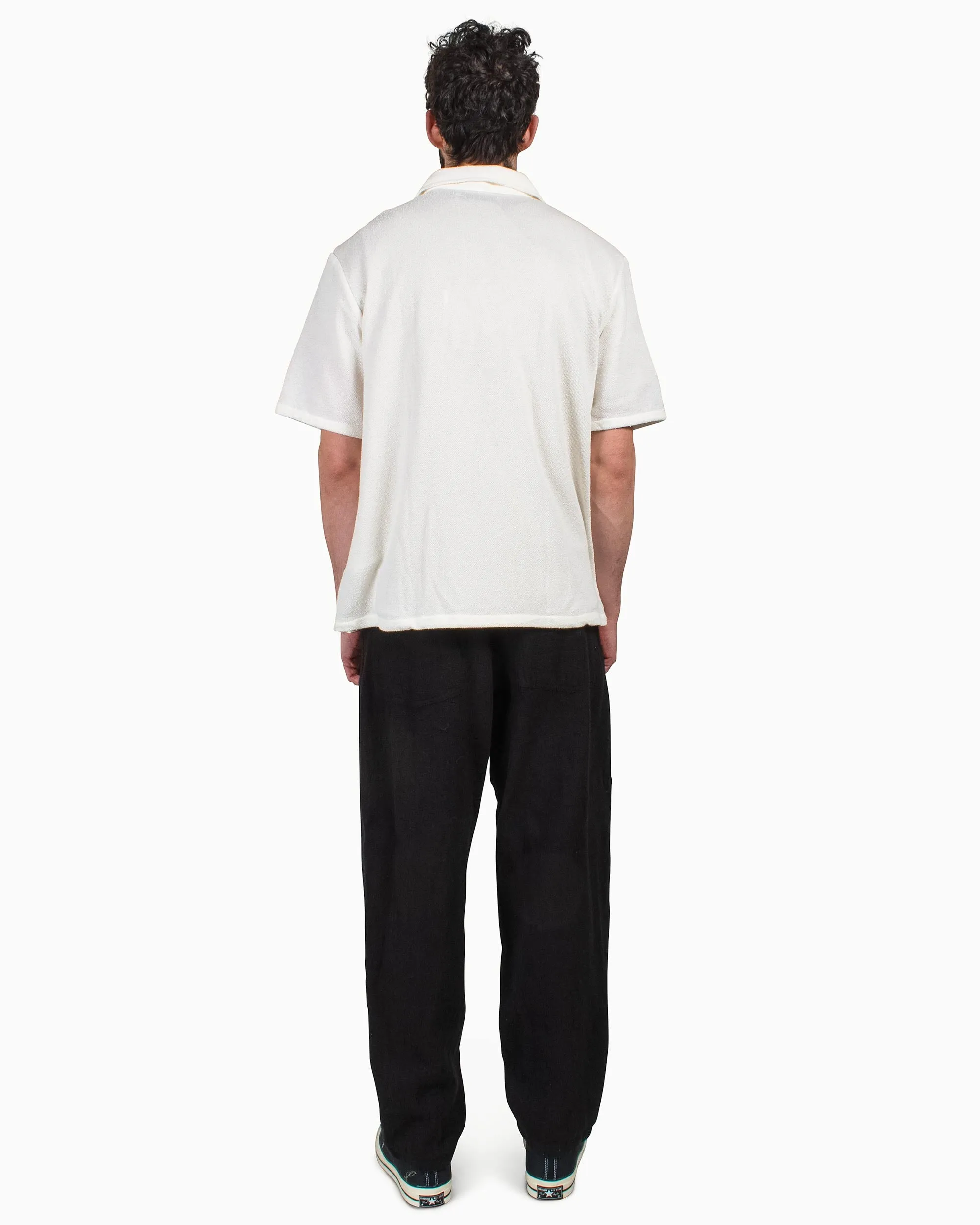 Multi Pocket Utility Checkered Look Comme des Gar?ons SHIRT Boiled Wool Pants Black