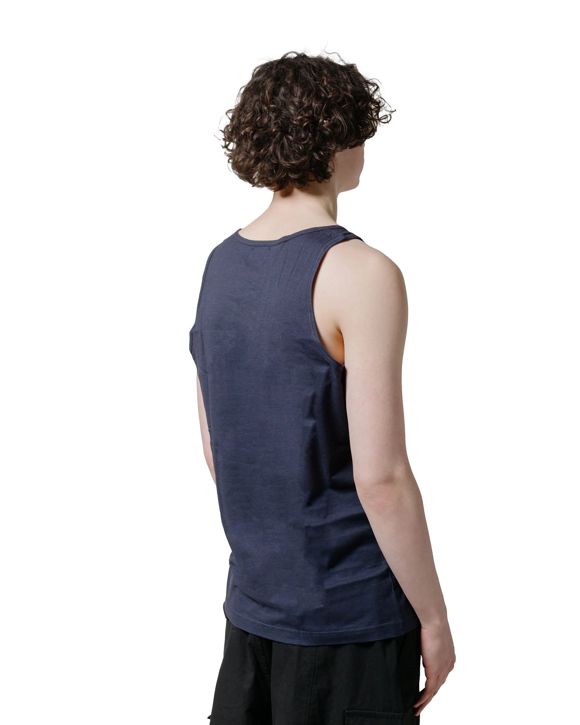 Comme des Gar?ons SHIRT Sunspel Vest Navy Active Wear Plus Size