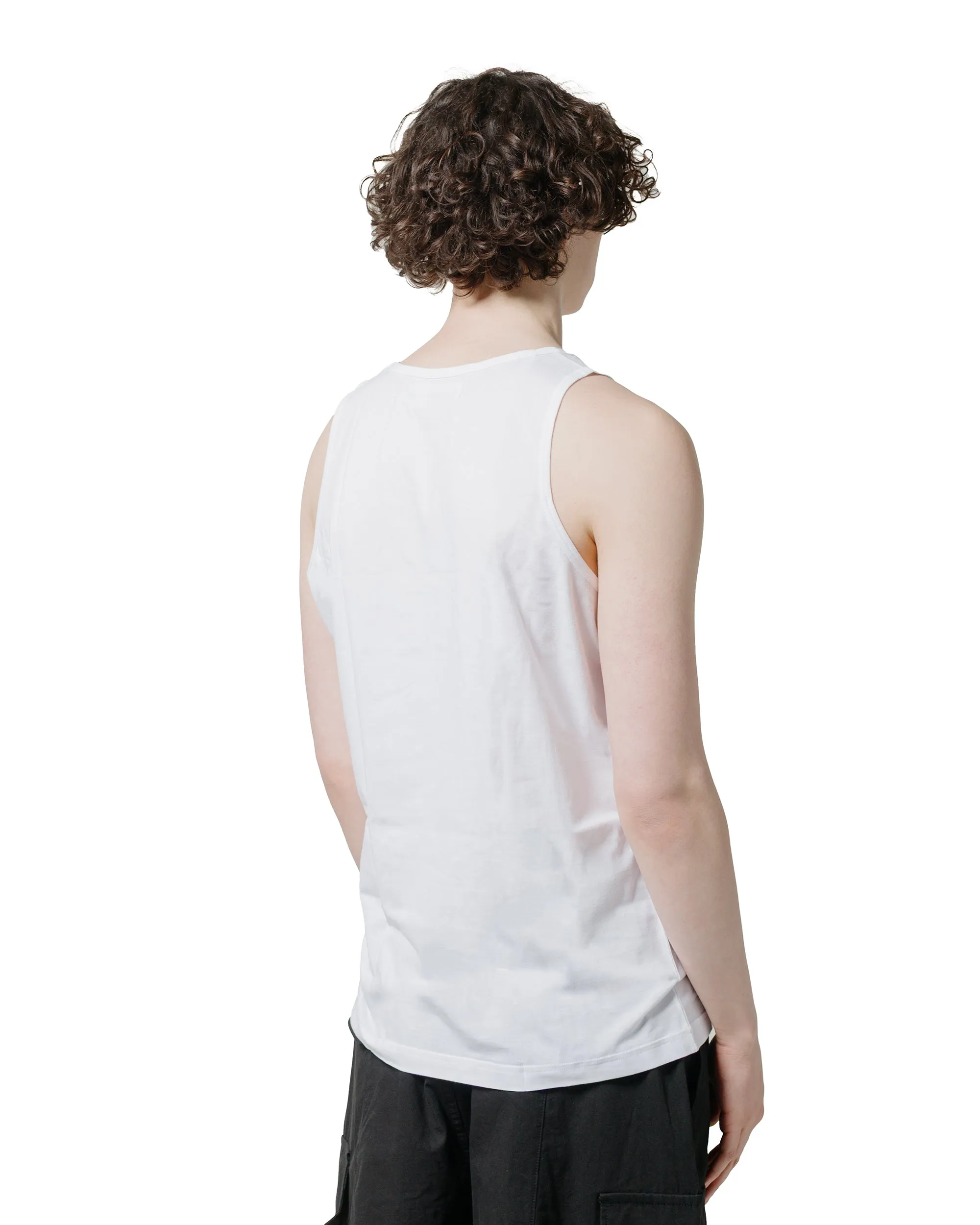 Comme des Gar?ons SHIRT Sunspel Vest White Non-irritating Tailored Cut