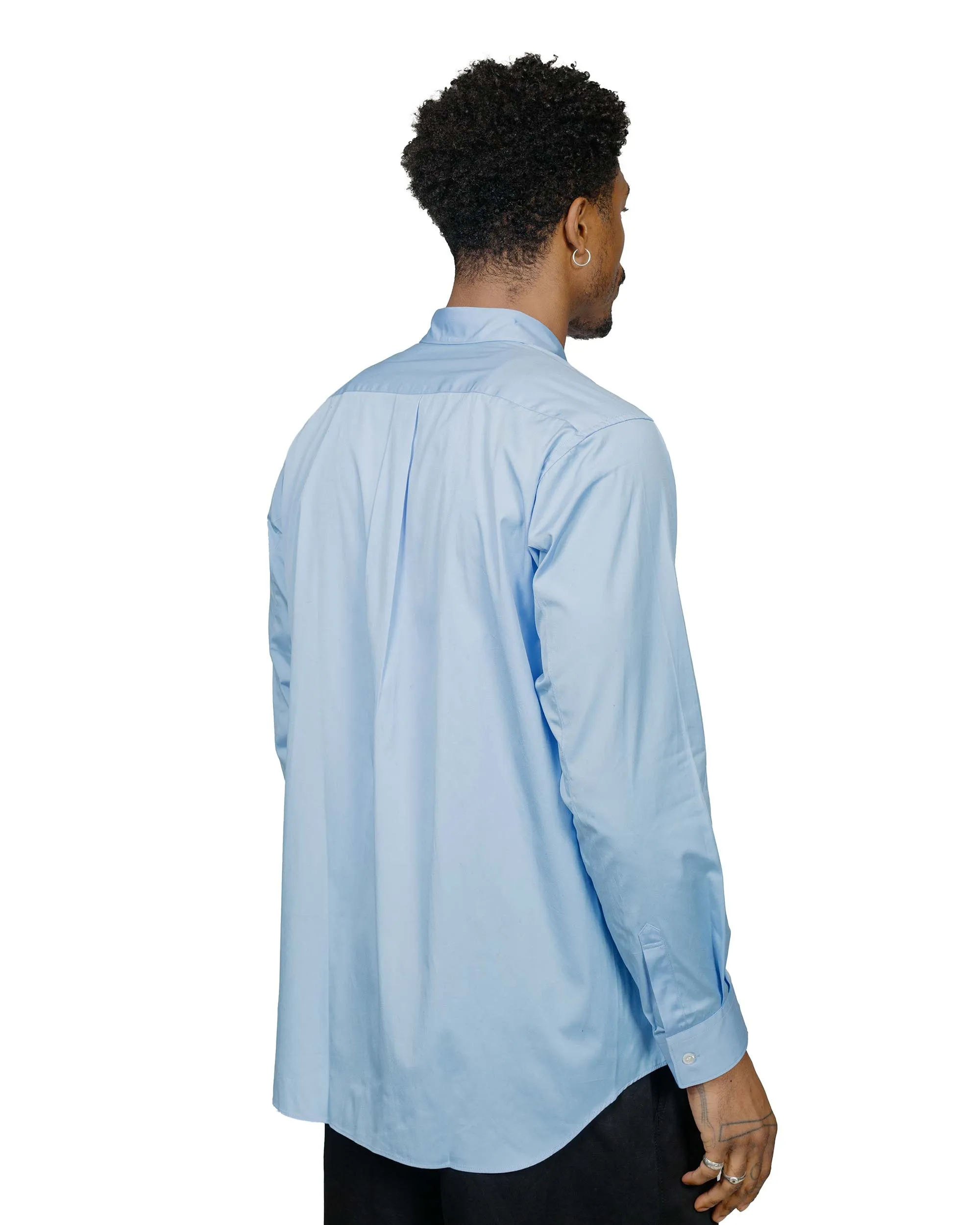 Comme des Gar?ons SHIRT Wide Classic Shirt Sky Striped Design
