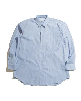 Fitted Shape Festival Outfit Comme des Gar?ons SHIRT Wide Classic Shirt Stripe 122