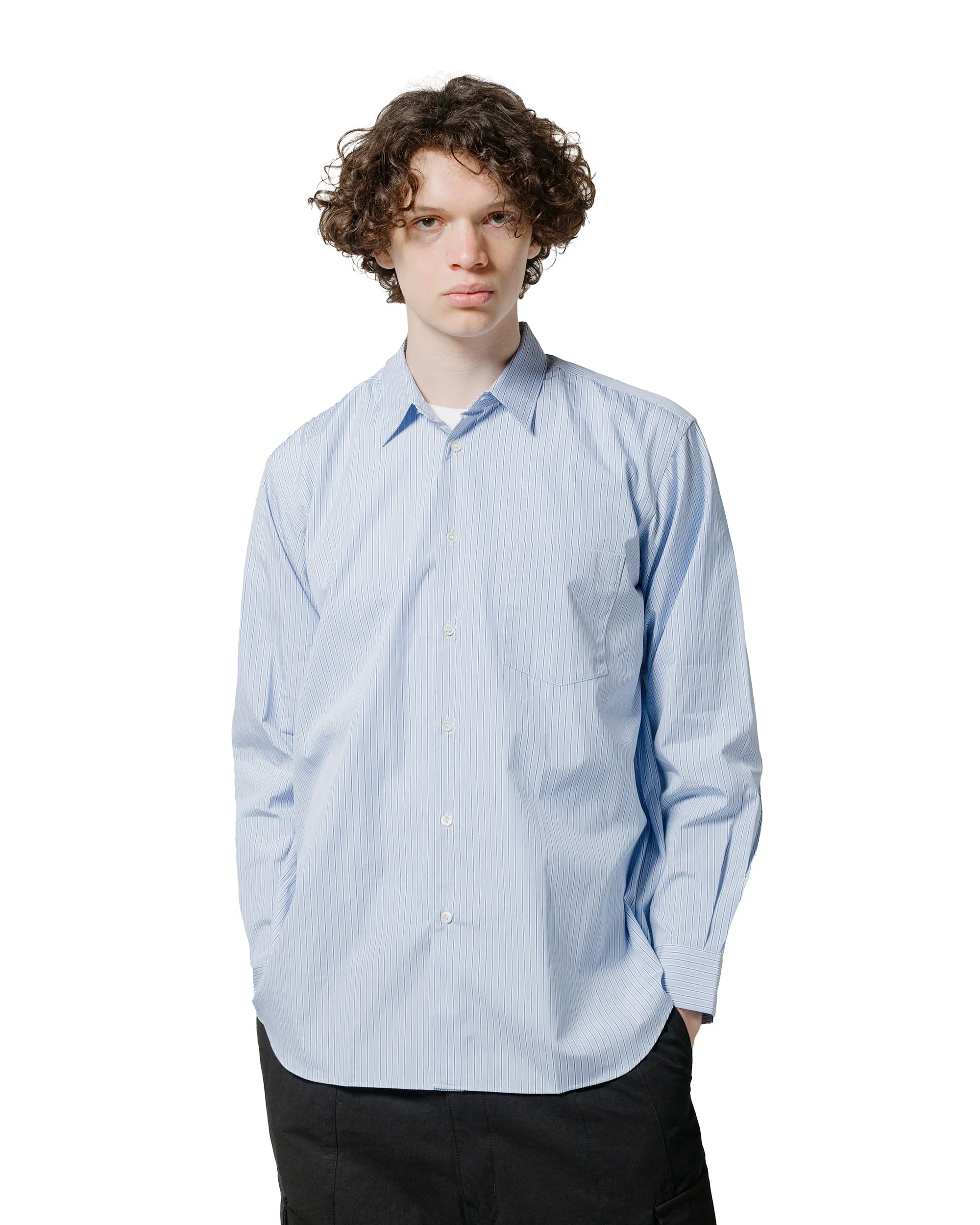 Comme des Gar?ons SHIRT Wide Classic Shirt Stripe 122 Versatile Styling