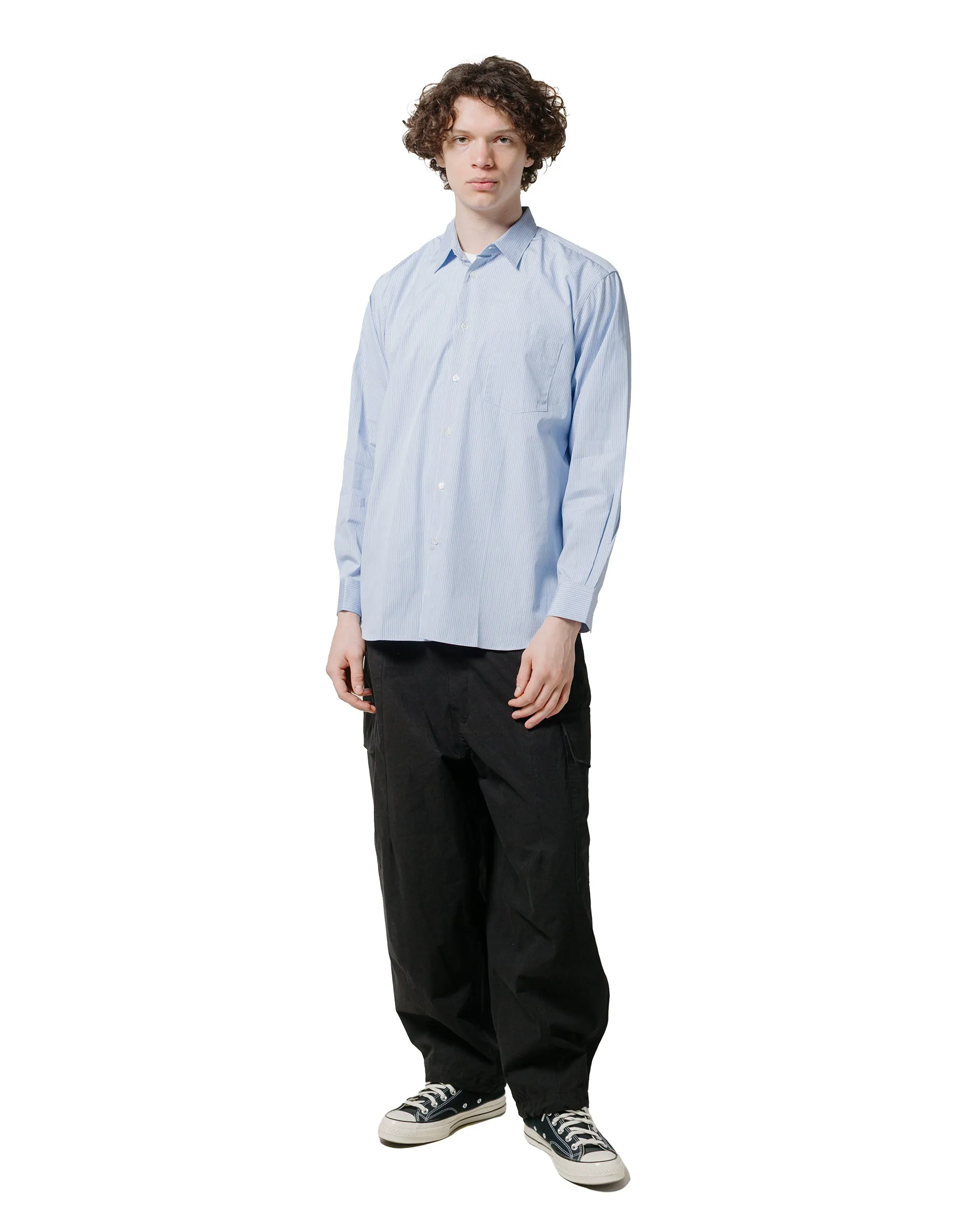 Comme des Gar?ons SHIRT Wide Classic Shirt Stripe 122 Reinforced Elasticity
