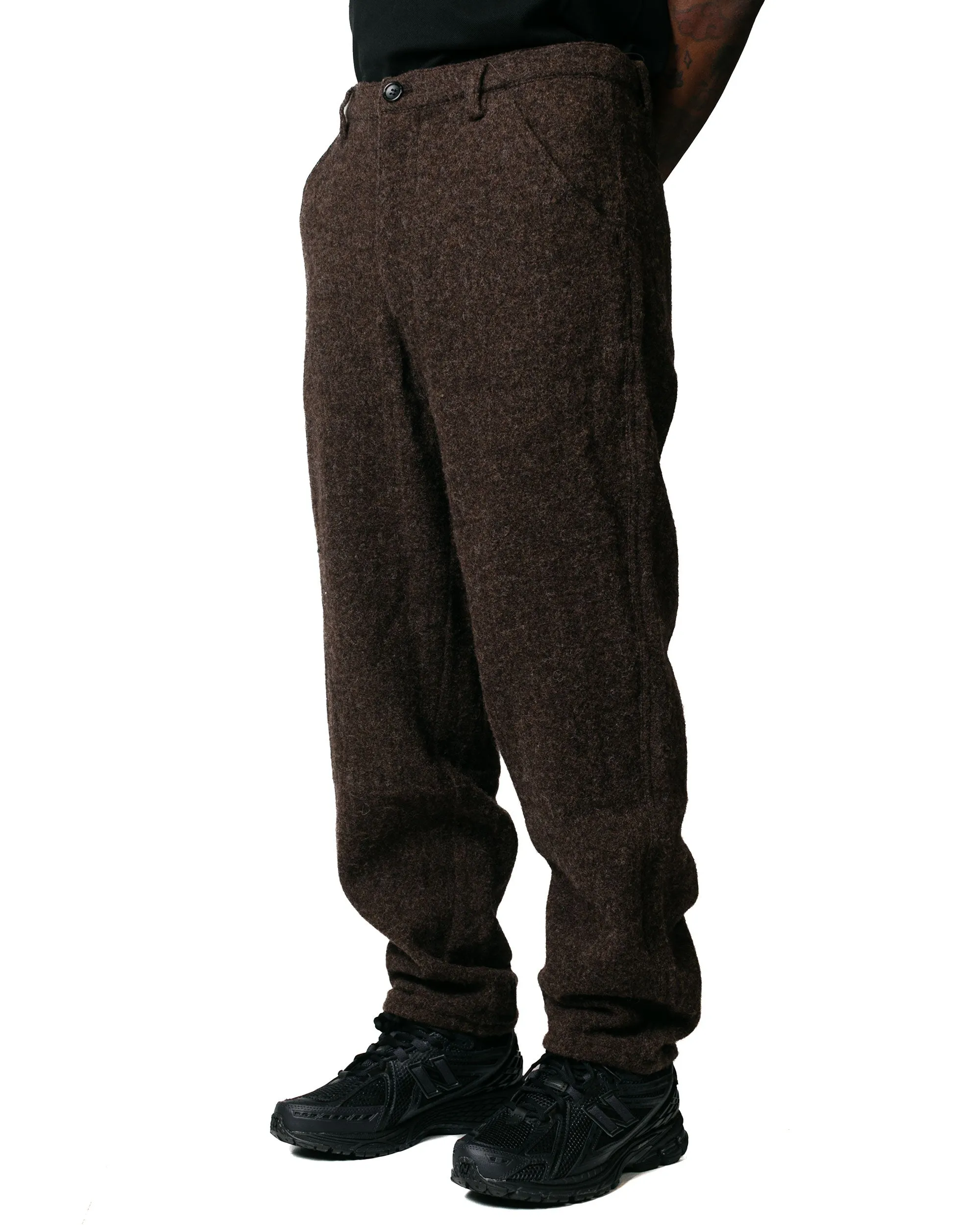 Comme des Gar?ons SHIRT Wool Pants Brown Resort Wear