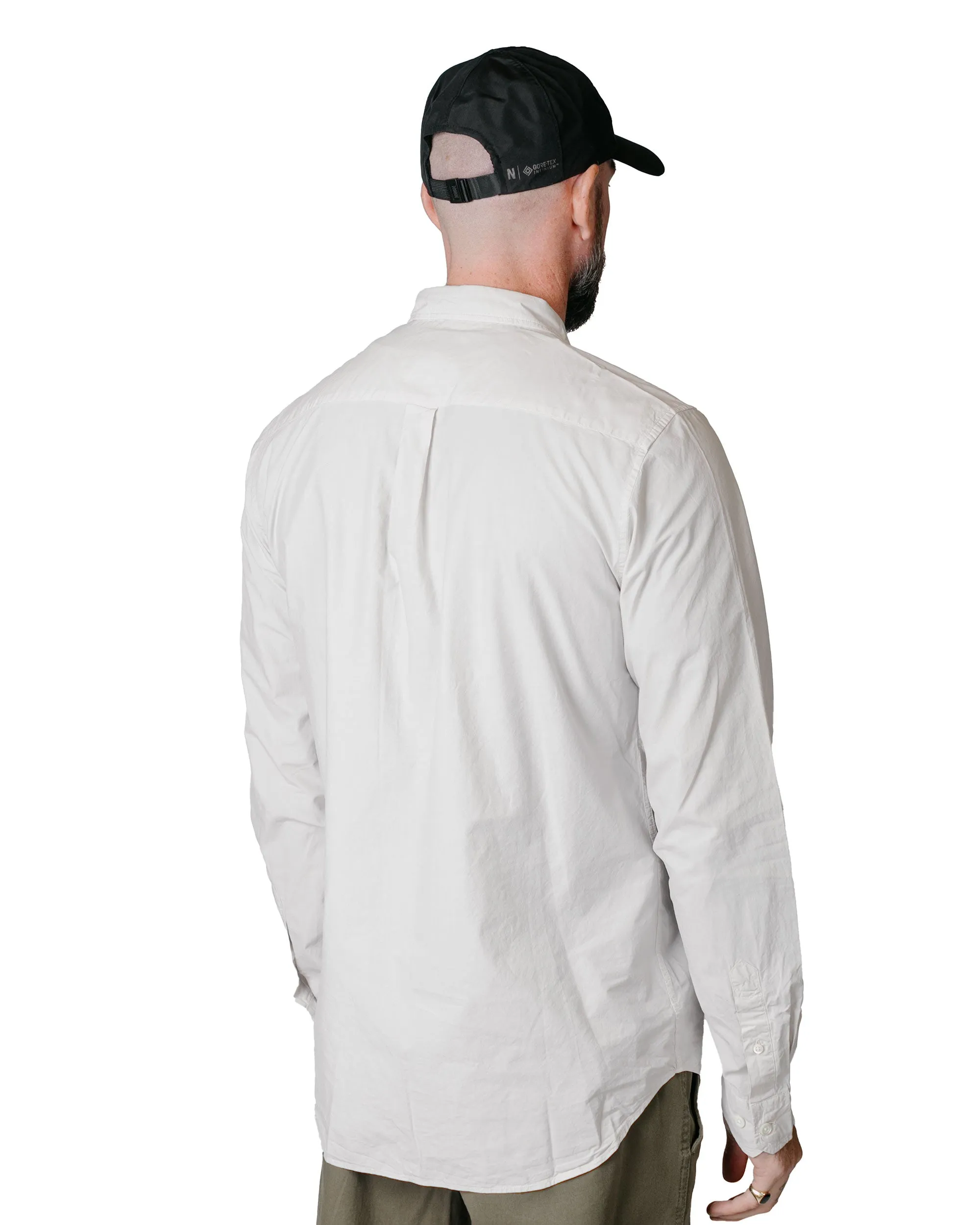 Sleek Silhouette Norse Projects Osvald Tencel Marble White