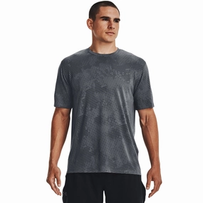 Temperature Control Fabric Summer Wardrobe UA Training Vent Jacquard T-shirt