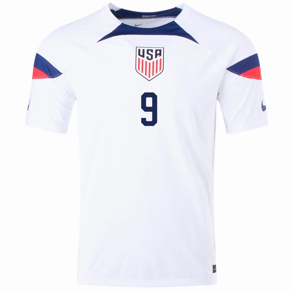 Nike United States Authentic Match Jesus Ferreira Home Jersey 22/23 (White/Loyal Blue) Training Gear