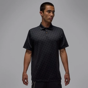 Jordan "Men's Golf Polo" M - Black Game mode Bold Form