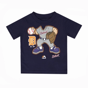 Classic Feel Cool Look MLB - Kids' (Infant) Detroit Tigers Pitcher T-Shirt (M2SAOBF 16)