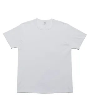 Casual Chic Wear EasyCare Fabric The Real McCoy's MC20000 2pcs Pack Tee White