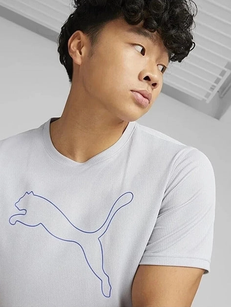 Performance Cat Tee T-shirt Cross Grain Knit Floral Pattern