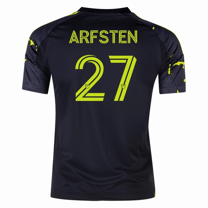 Easy Fit Wear adidas Columbus Crew Max Arfsten Away Jersey 25/26 (Black/Yellow)