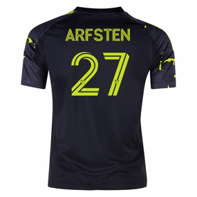 Soft Brushed Interior adidas Columbus Crew Max Arfsten Away Jersey 25/26 (Black/Yellow)