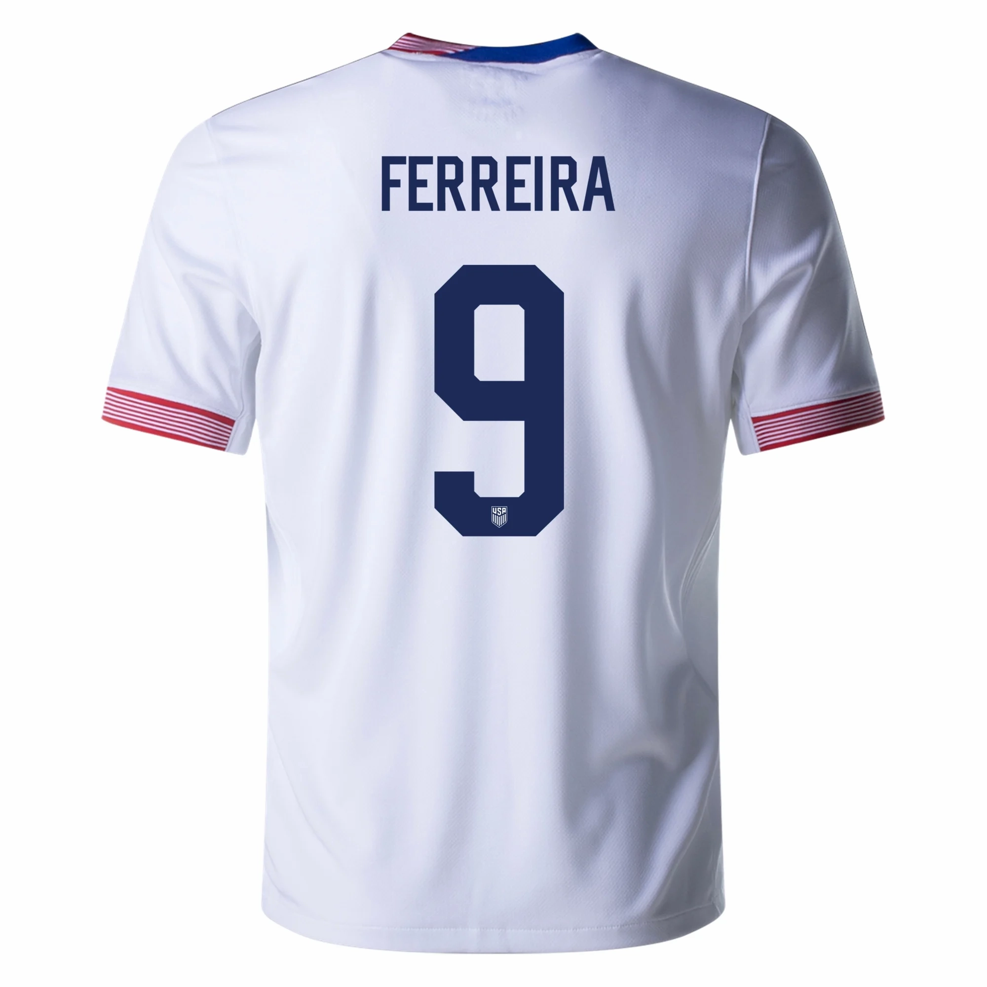 Performance Apparel Workout Fit Nike United States Jesus Ferreira Home Jersey 24/25 (White)