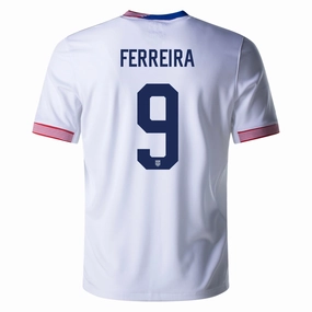 Performance Apparel Workout Fit Nike United States Jesus Ferreira Home Jersey 24/25 (White)