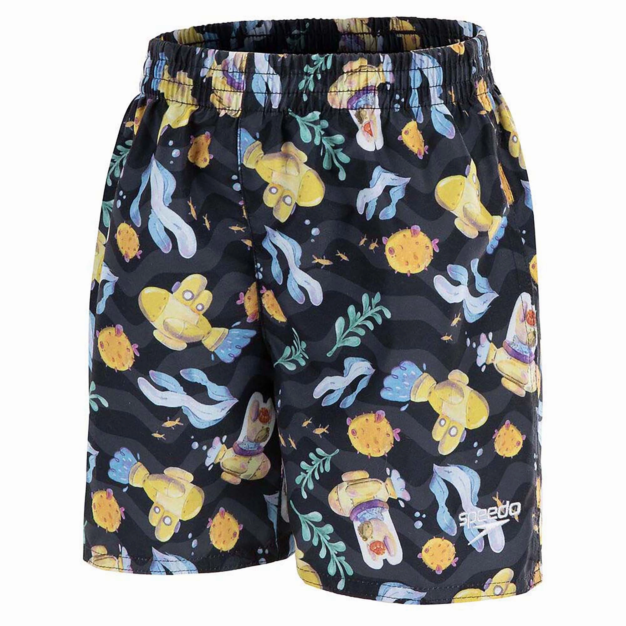 Toddler Boy's Printed 11 Inch Watershorts Stay-Put