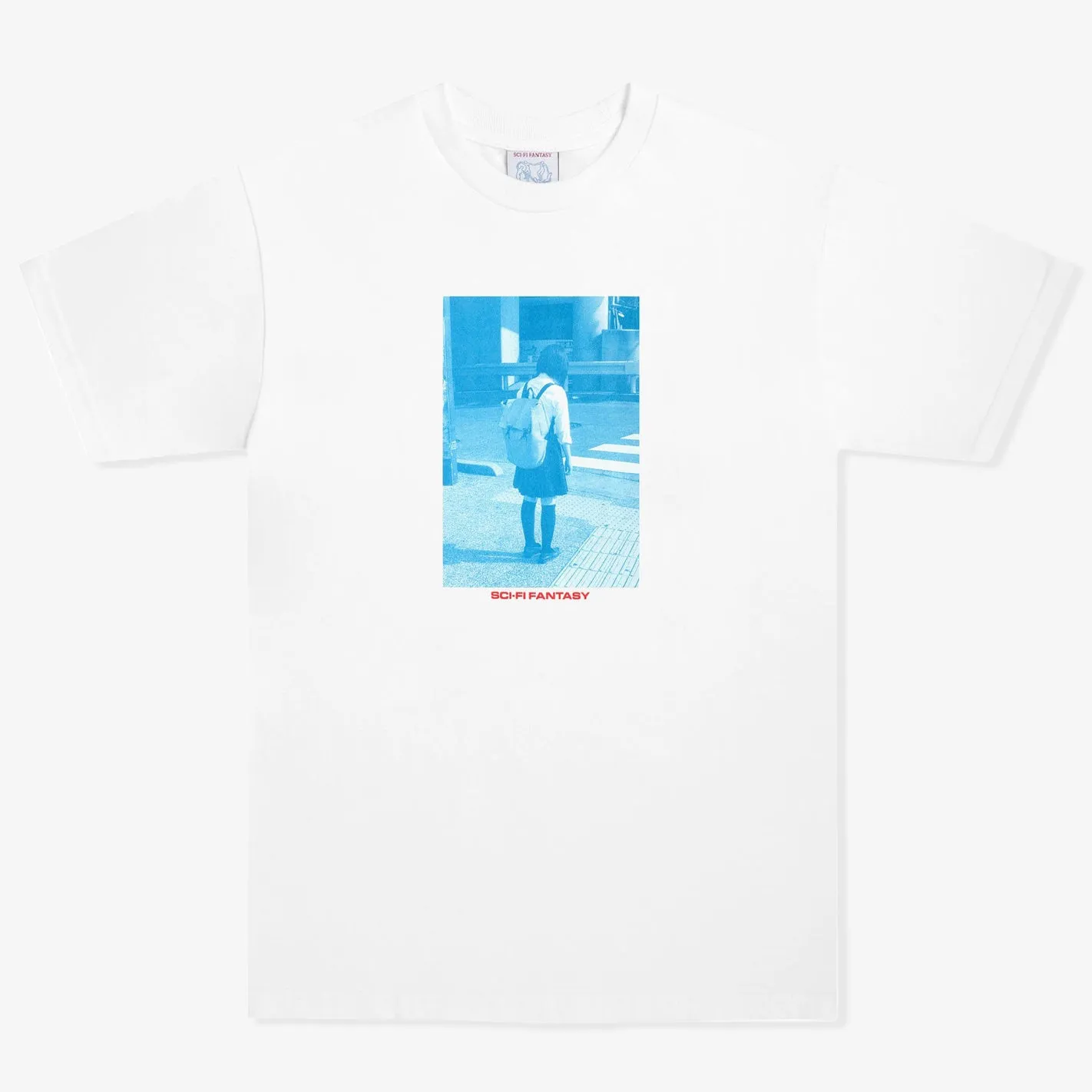 Cruel Technology Tee (White) AllSeasonWear Hypoallergenic fabric