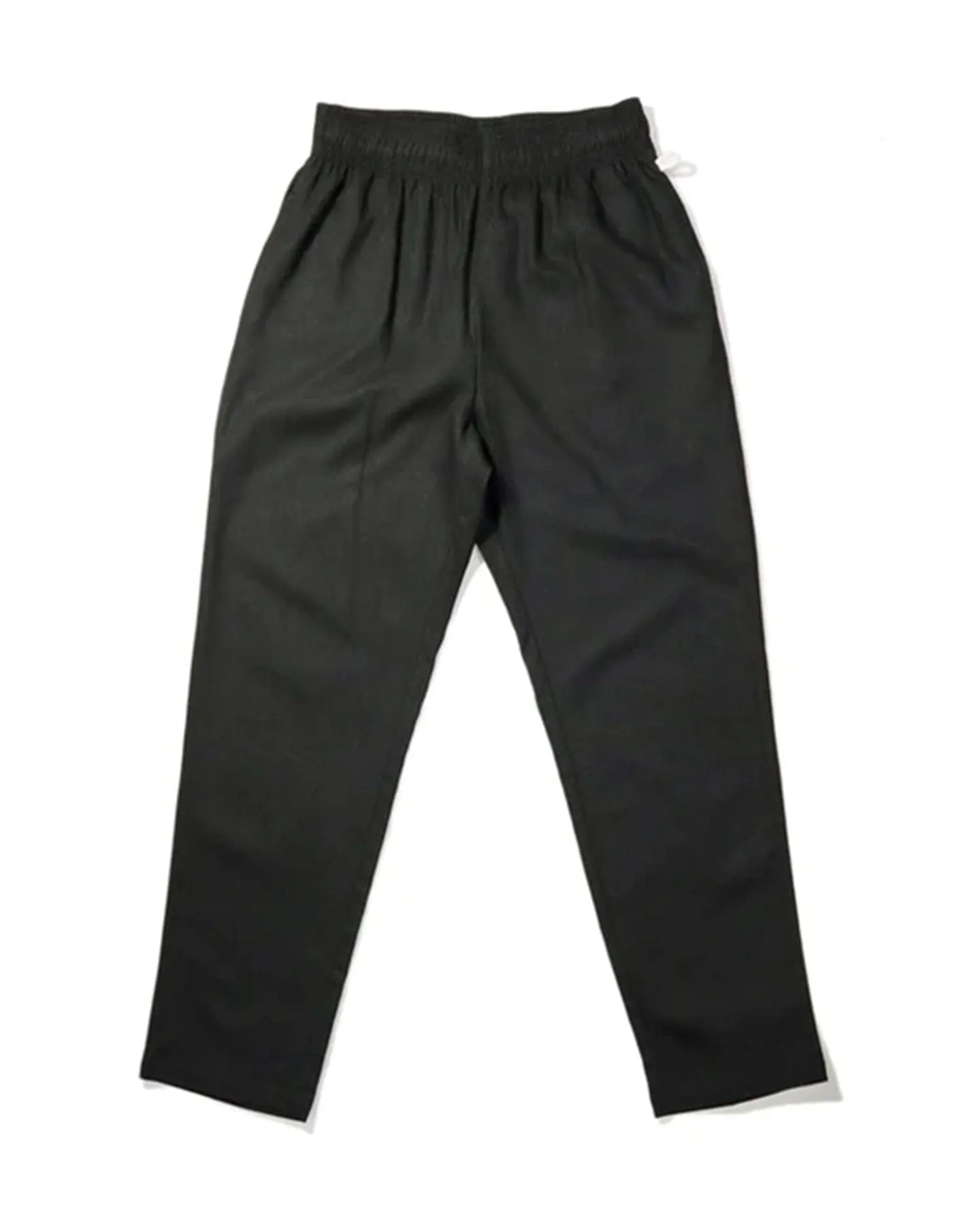 Cookman Chef Pants Linen - Black Energy Flow