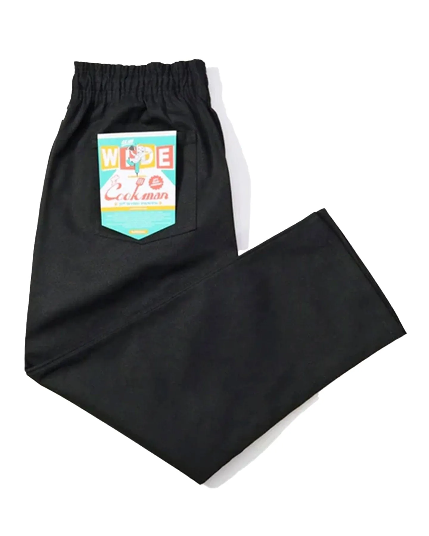 Fast Fit New Day Cookman Chef Pants Semi Wide - Duck Canvas / Black