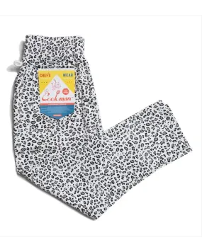 Boho Free Cookman Chef Pants - Snow Leopard